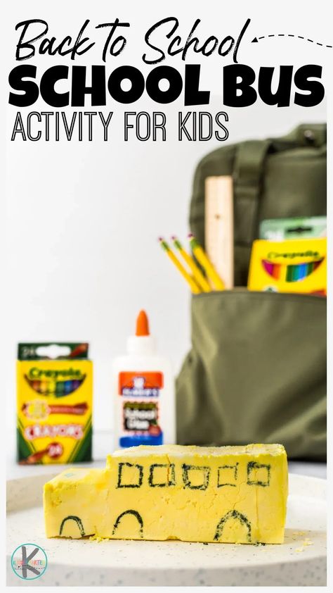 Look for simple, but outrageously FUN welcome back to school activities? Try this school bus back to school science activities to impress kids and dive right into learning about the chemical reaction between baking soda and vinegar! This first day of school activity allows preschool, pre-k, kindergarten, and first graders to melt the school bus with an easy chemistry experiment for kids. This cute project is perfect for the first week of school activities. Bus Science Activities Preschool, Back To School Science Preschool, Welcome Back To School Activities, Dancing Raisins Experiment, Matter For Kids, Science Activities For Toddlers, Science Activity For Kids, Chemistry Experiments For Kids, First Week Of School Activities