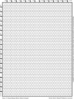 Brick Stitch Bead Patterns Journal: Size 15 Seed Bead Brick Stitch Graph Paper | Printable graph paper, Brick stitch, Graph paper Brick Stitch Graph Paper, Seed Bead Brick Stitch, Bead Brick Stitch, Graphic Paper, Printable Graph Paper, Shape Chart, Graph Paper Drawings, Crochet Beaded Bracelets, Diy Bead Embroidery