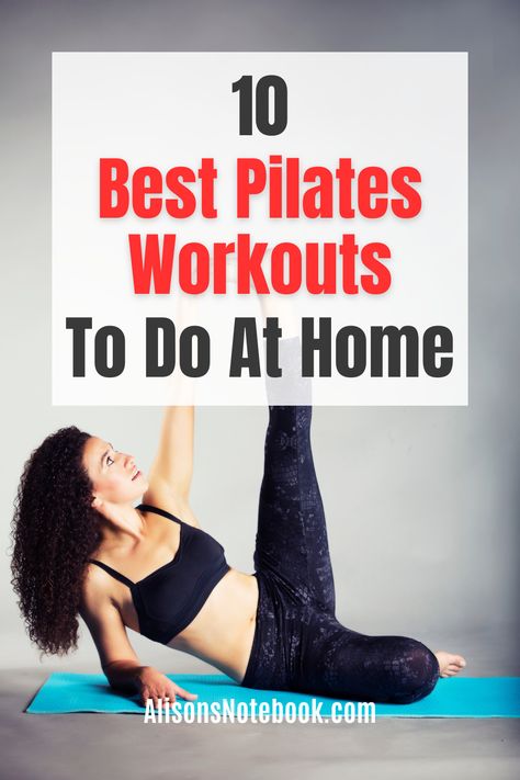 Are you ready to prioritize your self-care and boost your mental health with the 10 best Pilates workouts at home? Discover quick and easy routines that will leave you feeling strong and rejuvenated, even if you're a beginner. Say goodbye to stress and hello to a healthier mind and body. Get our FREE self-care checklist guide NOW! Pilates For Beginners At Home, Free Pilates Workout, Beginner Workout Schedule, Excercise Routine, Home Workout Schedule, Pilates Anytime, Easy Routine, Full Body Pilates Workout, Workout Quick