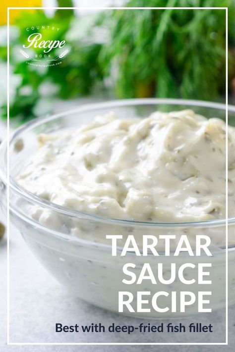 It’s tangy and can instantly add a kick of flavor to your favorite seafood dishes. It’s so good that you may be helping yourself to more tartar sauce than the fish sticks! Homemade Tartar Sauce Recipes, Zips Tartar Sauce Recipe, Quick Tartar Sauce Recipe, Easy Mushroom Sauce, Simple Peanut Sauce, Easy Curry Sauce, Best Tartar Sauce, Best Tartar Sauce Recipe, Easy Barbecue Sauce