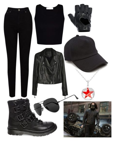 Bucky Barnes Outfit Women, Agents Of Shield Outfit Ideas, Bucky Barnes Costume Women, Bucky Inspired Outfits, Avengers Outfits Ideas, Bucky Barnes Outfit Inspiration, Bucky Barnes Inspired Outfit, Marvel Outfits Inspired, Bucky Barnes Outfit