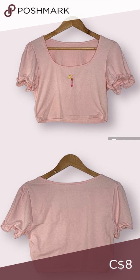 Sailor Moon Crop Top Moon Crop Top, Shein Tops, Sailor Moon, Crop Top, Moon, Crop Tops, Jewelry Watches, Plus Fashion, Outfit Inspo