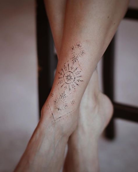 Mandala Foot Tattoo, Karma Tattoo, Date Tattoos, Goddess Tattoo, Foot Tattoo, Henna Tattoo Designs, Ankle Tattoo, Fine Line Tattoos, Foot Tattoos