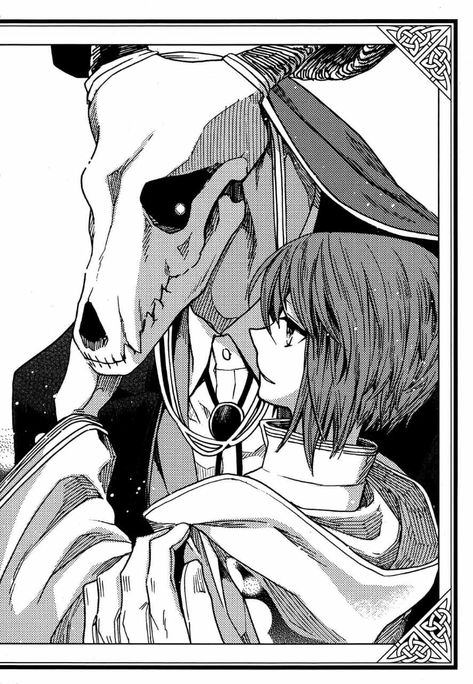 Imágenes del ship, del anime La novia del mago antiguo (Mahoutsukai n… #fanfic # Fanfic # amreading # books # wattpad Chise Hatori, Elias Ainsworth, Magus Bride, Brides With Tattoos, Ancient Magus Bride, The Ancient Magus Bride, Manga Pages, Skeletal, Light Novel