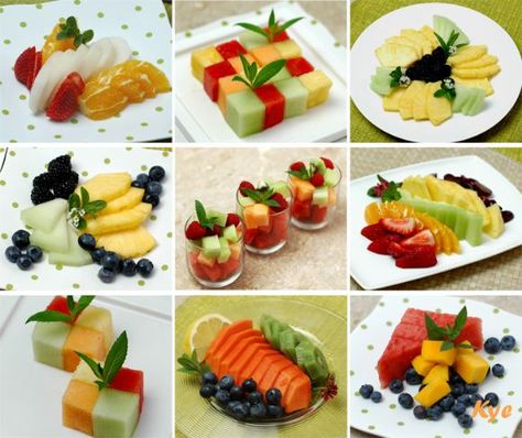 fruit platter idea Fruit Platter Presentation Ideas, Fruit Plate Presentation, Fruit Presentation, Food Plating Techniques, Plate Presentation, Plate Ideas, Plating Techniques, Fruit Display, Mothers Day Brunch