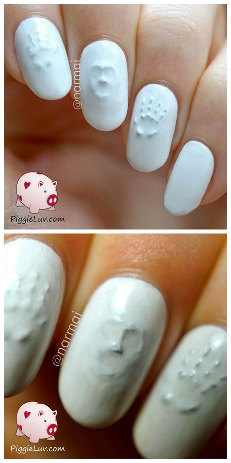 Diy Halloween Nail Art, Ghost Nail Art, Creepy Diy, Ghost Nail, Nail Art Flower, Ghost Nails, Halloween Nails Diy, Nail Stuff, Art Videos Tutorials