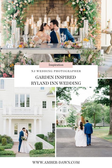 The Ryland Inn Wedding, Ryland Inn Wedding, Dawn Photography, Romantic Photography, Romantic Wedding Photography, Wedding Venue Inspiration, Inn Wedding, Nj Wedding, Beautiful Flowers Garden