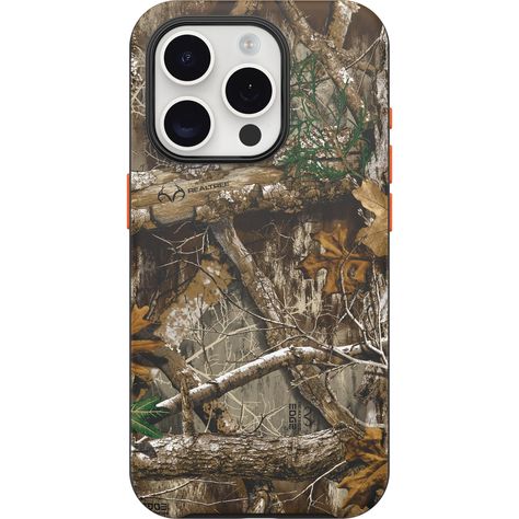 Camera Screen, Orange Camo, Otter Box, Otterbox Cases, Otterbox Iphone, Iphone 15 Pro, Sleek Design, Iphone 15, Accessories Case