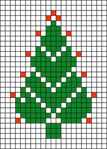 Cross Stitch Xmas Tree, Cross Stitch Christmas Trees Pattern, Small Star Cross Stitch Pattern, Free Christmas Cross Stitch Patterns, Cross Stitch Christmas Tree, Christmas Jewelry Diy, Holiday Cross Stitch Patterns, Make Friendship Bracelets, Tiny Cross Stitch