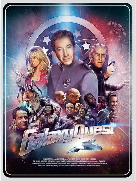 Galaxy Quest, Alan Rickman Movies, Bruce Boxleitner, Sf Movies, Fiction Movies, Movie Facts, Classic Horror Movies, Sci Fi Books, Popular Science