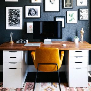 . Kitchen Tiny, Industrial Lamps, Property Owner, Tiny Room, Property Manager, Yellow Chair, Lamps Modern, Small Space Design, Small Kitchens