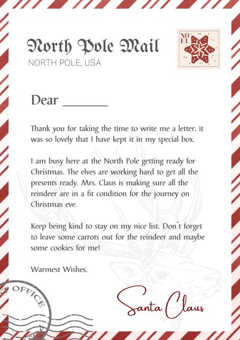 Keep the magic alive for the kiddos with this FREE Santa's good behavior certificate Christmas printable. Can you imagine how excited your kids will be? #ourcraftymom #santasgoodbehavior #freeChristmasprintable Letters From Santa, Santa Claus Letter, Message From Santa, Personalized Letters From Santa, Santa's Nice List, Letter From Santa, Pole Nord, Christmas Things, Letter To Yourself