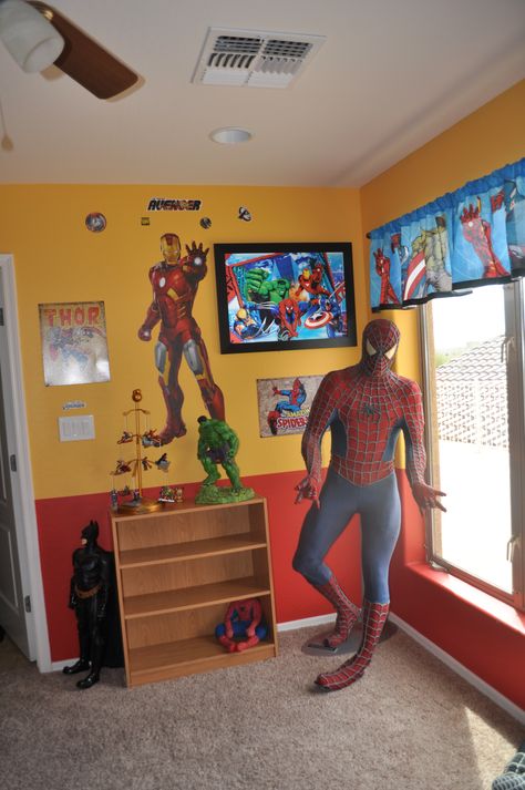 Disney Avengers Bedroom Boy Toddler Bedroom Marvel, Ironman Bedroom, Avenger Bedroom, Marvel Kids Bedroom Farmhouse, Marvel Kids Room Target, Avengers Kids Room Pottery Barn Kids, Avengers Nursery Pottery Barn Kids, Avengers Bedroom, Bedroom Wall Decor