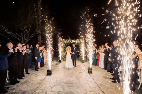 Hollywood Romance, Sparkler Exit Wedding, Wedding Shot List, Wedding Send Off, Sitting In A Tree, New Years Eve Weddings, Wedding Muslim, Wedding Exits, Sparkler Exit