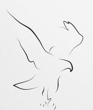 Hawk Outline Tattoo, Hawk Tattoo Feminine Simple, Minimal Hawk Tattoo, Hawk Line Drawing, Simple Hawk Drawing, Fine Line Hawk Tattoo, Fineline Eagle Tattoo, Perched Eagle Tattoo, Simple Eagle Tattoos For Women