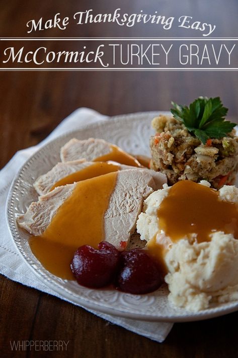 Make Thanksgiving Easy with McCormick Turkey Gravy! Turkey Dressing Recipe, Mccormick Recipes, Mccormick Spice, Thanksgiving Gravy, Turkey Gravy Recipe, Perfect Turkey, Healthy Living Recipes, Turkey Gravy, Empanadas Recipe