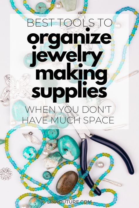 Organize Jewelry Making Supplies, How To Organize Jewelry Making Supplies, Jewelry Supplies Organization, Organize Jewelry, Jewelry Furniture, Jewelry Hacks, Diy Jewelry Making Tutorials, Jewelry Making Business, Resin Making