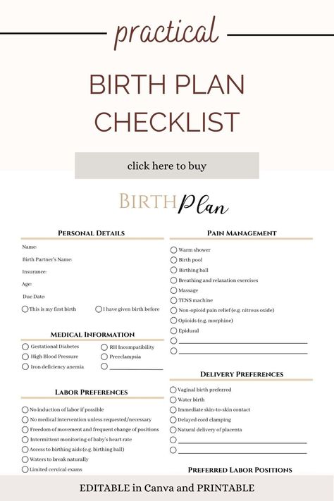 Creating A Birth Plan, Simple Birth Plan Template, Holistic Birth Plan, Birth Plans Ideas, Birth Plan Template Printables Free, Natural Birth Plan Template, Birth Wishes, Hospital Birth Plan, Birth Plan Examples