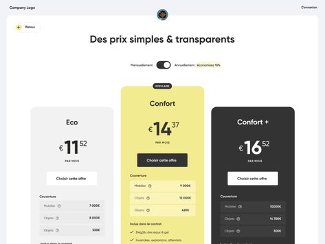 Pricing - Insurtech by Jubeo on Dribbble Website Design Pricing, Web Design Pricing, Graphic Design Cv, Card Ui, Graphic Design Brochure, Info Graphics, Slide Presentation, Pricing Table, Web Design Tips