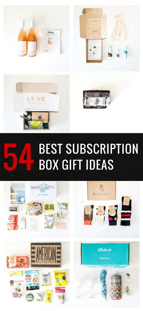 Subscription Box Gift Ideas Diy Subscription Box, Box Gift Ideas, Subscription Box Business, Gift Guide Women, Gift Subscription Boxes, Best Subscription Boxes, Box Gifts, Monthly Box, Type Of Person