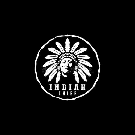 Indian Logo Design, Celtic Knot Drawing, Illustration Easy, Indian Logo, American Logo, Indian Comics, Warriors Wallpaper, Chiefs Logo, Native American Chief