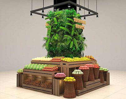 Check out new work on my @Behance profile: "TROPICAL FRUITS DISPLAY" http://be.net/gallery/112578085/TROPICAL-FRUITS-DISPLAY Fruit Stand Display, Fruit Exhibition, Oak Essentials, Fruit Store, Fruit Stall, Garden Center Displays, Lab Ideas, Produce Displays, 3d Reference