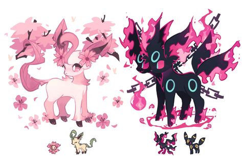 Charamells on Twitter: "Pokemon fusions… " Evoluzioni Eevee, Pokemon Variants, Pokemon Mix, Gaming Artwork, Desenho Tom E Jerry, Kartu Pokemon, Pokémon Fanart, Pokemon Fusions, Solgaleo Pokemon