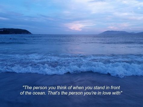 I miss my ocean Film Quotes, Into The Wild, I'm In Love, Pretty Words, Quote Aesthetic, Pretty Quotes, Movie Quotes, Beautiful Words, The Ocean