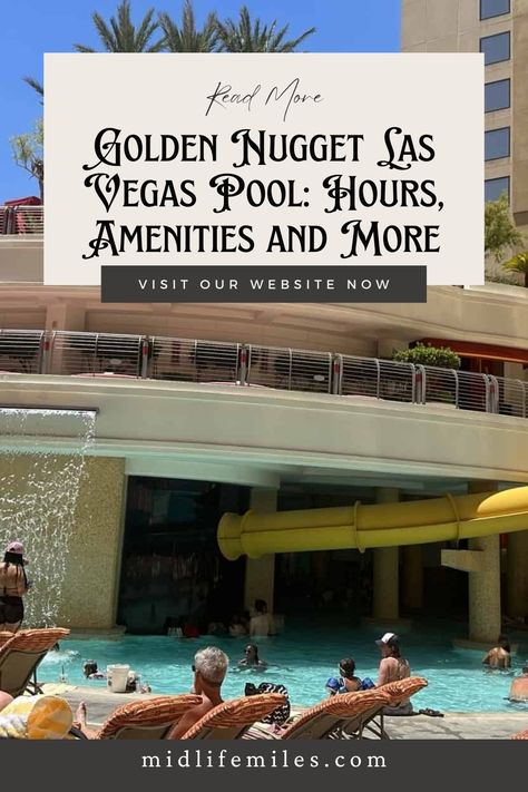 Visit Website The Golden Nugget Las Vegas, Golden Nugget Las Vegas, Las Vegas Pool, Vegas Pool, Vegas Pools, Pool Pool, Golden Nugget, Vegas Vacation, Vegas Trip