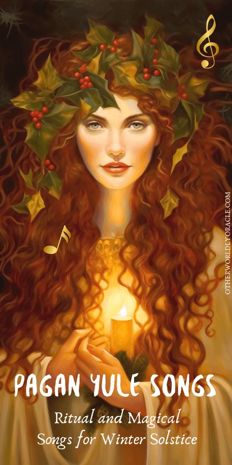 Pagan Music, Winter Solstice Rituals, Yule Traditions, Winter Solstice Traditions, Solstice Art, Yule Crafts, Yule Celebration, Winter Solstice Celebration, Pagan Yule