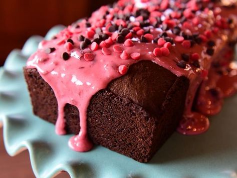 Chocolate Cherry Loaf Cake, Chocolate Cherry Loaf, Cherry Loaf Cake, Cherry Loaf, Ree Drummond Recipes, Chocolate Loaf, Chocolate Loaf Cake, Chocolate Cherry Cake, Loaf Cake Recipes