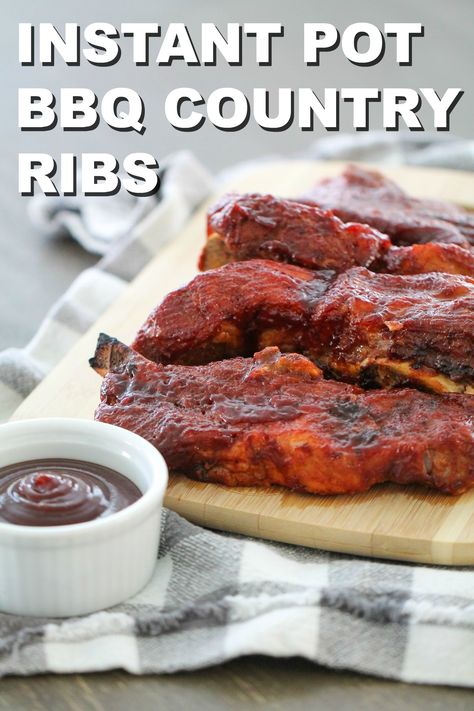 Boneless Pork Ribs Recipes, Instant Pot Boneless Pork Ribs, Pork Ribs Recipes, Ribs Instant Pot, Country Ribs Recipe, Easy Homemade Cornbread, Country Ribs, Ribs Recipes, Boneless Pork Ribs