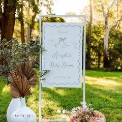 Collection Management | Zazzle Hand Written Typography, Blue Welcome Sign, Baby Park, Outdoor Baby Shower, Baby Shower Sign, Shower Welcome Sign, Shower Sign, Dream Baby, Baby Shower Welcome Sign