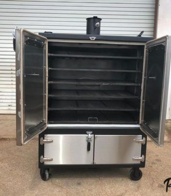 Custom Smokers, Custom Bbq Smokers, Bbq Smoker Trailer, Bbq Pit Smoker, Front Table, Bbq Food Truck, Smoker Trailer, Custom Bbq Pits, Fish Smoker