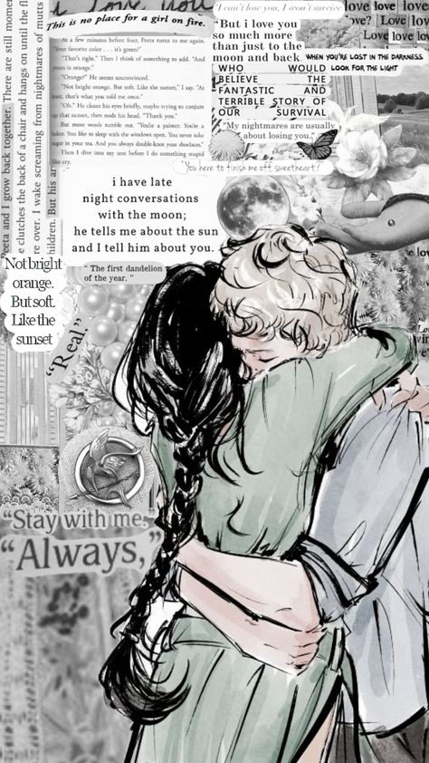 everlark <3 #thg #katnisseverdeen #peetamellark #everlark #hungergames #catchingfire #mockingjay #thegirlonfire #theboywiththebread Scholomance Fanart, Katniss Everdeen Fan Art, Everlark Fanart, The Hunger Games Fanart, A Deadly Education, Hunger Games Fanart, Jeniffer Lawrance, Hunger Games Fan Art, Hunger Games Books