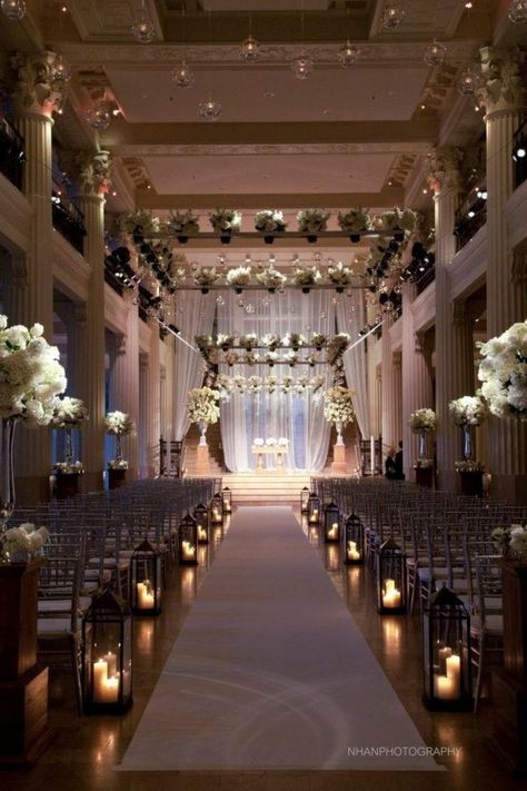 Wedding Ideas Indoor Elegant, Inside Wedding Venue Ideas, Wedding Venues Ideas Indoor, Cute Wedding Venues Inside, Wedding Indoor Venue Ideas, Wedding Ceremony Venues Indoor, Wedding Venues Indoor Elegant Modern, Wedding Venues Indoor Elegant Simple, Dream Wedding Venue Indoor