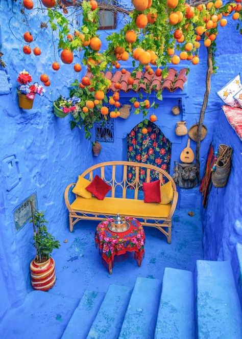 Chefchaouen Morocco Aesthetic, Marrakech Shopping, Blue City Morocco, Morocco Chefchaouen, Morocco Photography, Iraqi Art, Morocco Aesthetic, Chefchaouen Morocco, Moroccan Aesthetic