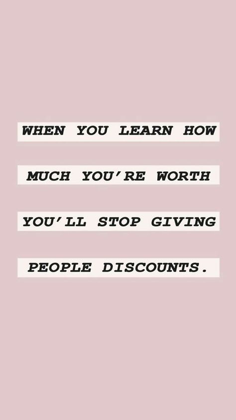 Worth Quotes, A Quote, Note To Self, Pink Background, The Words, Great Quotes, Beautiful Words, Wallpaper Quotes, Inspirational Words