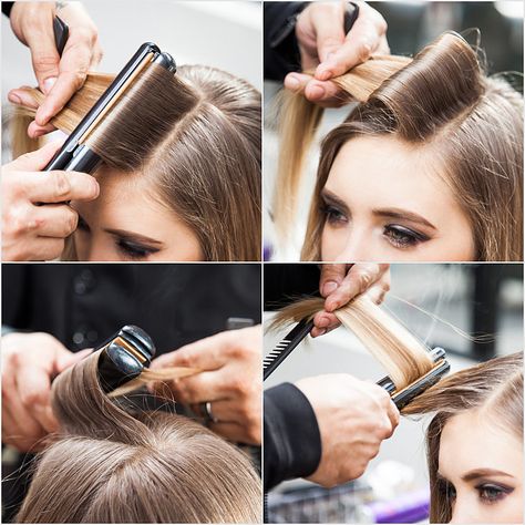 Anyone Can DIY These Glamorous Gatsby-Inspired Finger Waves: You've mastered your go-to party look, but this holiday season, why not wow friends and family with a modern take on a faux bob? Finger Waves Tutorial, Sleek Blowout, Faux Bob, Finger Wave Hair, 1920s Hair, Finger Waves, Can Diy, Party Look, Great Hair