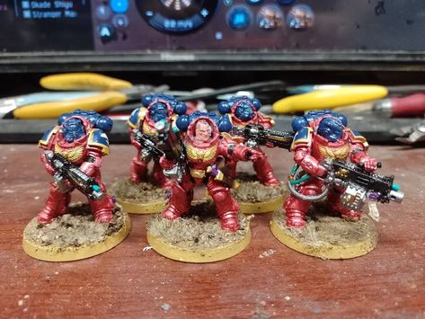 Heavy intercessors ready to go #paintingwarhammer40k Heavy Intercessors, Warhammer 40k, Ready To Go, Quick Saves