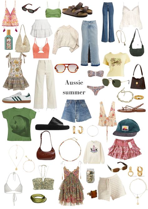 Outfit Inspo Summer Australia, Summer Clothes Australia, Australian Fashion 2024, Summer Outfits 2023 Australia, Aussie Fashion Summer, Outfit Ideas Australia, Summer 2034 Outfits, Outfits To Wear In Australia, 2024 Clothing Aesthetic