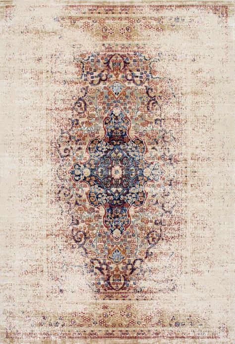 Secrets LF01 Faded Gothic Cross Medallion Rug Stary Papier, Moroccan Home Decor, Persian Rug Designs, Moroccan Shag Rug, Gothic Cross, Gothic Crosses, Rug Texture, Interior Rugs, Medallion Rug