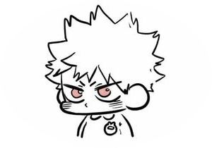 Bakugou Bakugou Doodle, Bakugou Eyes Drawing, Bakugou Katsuki Chibi, Chibi Bakugou, Bakugo Doodle, Smile Drawing, Cute Doodle Art, Anime Eyes, Anime Character Drawing