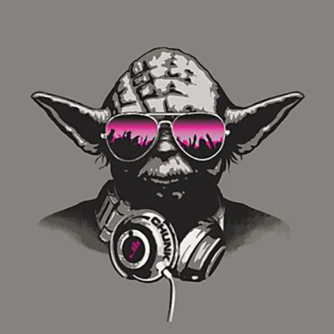 Music Yoda Dj Yoda, Dj Shadow, Star Wars 2, Star Wars Inspired, Girls Camp, Star Wars Pictures, Star Wars Characters, Sci Fi Fantasy, Star Wars Art