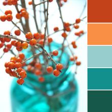 Color Love | Orange + Teal Teal And Orange Color Palette, Color Palette Teal, Turquoise Color Combinations, Teal Color Palette, Orange Color Palette, Simpul Makrame, Orange Color Schemes, Teal And Orange, Orange Color Palettes