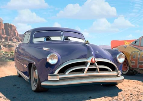 Cars Animation, Disney Cars Wallpaper, Hudson Car, Doc Hudson, Cars Pixar, Car Animation, Cars Coloring, Hudson Hornet, Cartoon Cars