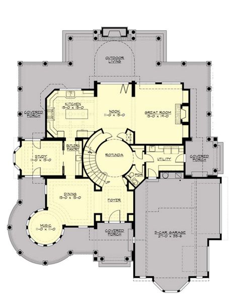 Mansion Plans, Luxury Plan, Mediterranean House Plan, Unique Floor Plans, European House Plans, Mansion Floor Plan, Modern Architecture Building, Houses Plans, Building Plans House