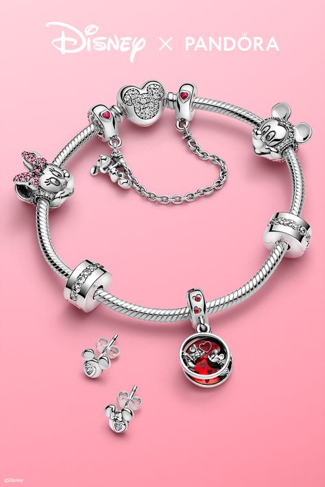 If your Disney love is big, look no further than the Disney x Pandora collection. Featuring our favourites Disney’s Mickey and Minnie Mouse, this selection of sweet charms is the perfect way to celebrate someone special. Disney Pandora Bracelet, Color Engagement Ring, Pandora Shop, Disney Pandora, Pandora Accessories, Pandora Charms Disney, Pandora Bracelet Charms Ideas, Pandora Bracelet Designs, Disney Bracelet