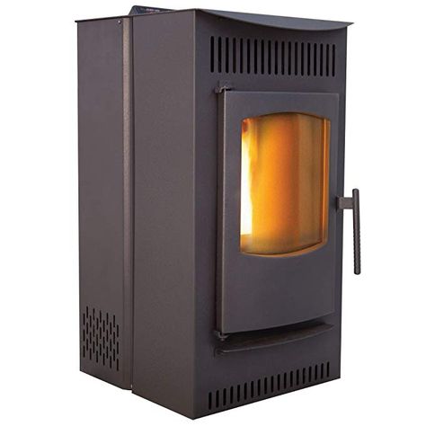 Amazon.com: Castle 12327 Serenity Wood Pellet Stove with Smart Controller: Home & Kitchen Best Pellet Stove, Pellet Stoves, Wood Pellet Stoves, Wood Pellet, Wood Pellets, Pellet Stove, Heat Exchanger, Space Heater, Wood Burning Stove