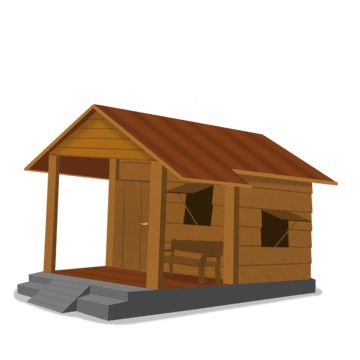 House Cartoon Illustrations, Small House Illustration, Wooden House Illustration, Small House Cartoon, Wooden Small House, Housing Illustration, Wooden House Number, Compound House, Illustration House